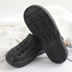 Летние тапочки XIMI 6942156276608 HOLLOW NON-SLIP MEN’S SANDALS 45 (BLACK) (276608)