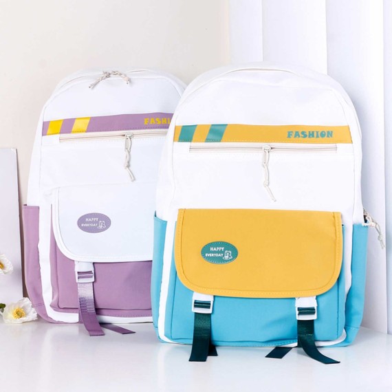 Թիկնապայուսակներ XIMI 6942156279616 VIBRANT COLOR CONTRAST LARGE BACKPACK (279616)