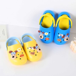 Летние тапочки XIMI 6942156293438 LOVELY YELLOW/BLUE PUPPY SANDLES FOR KIDS 190MM (293438 L)