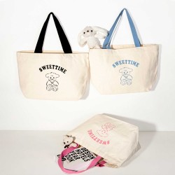 Ladys bags XIMI 6942392851737 SWEET TIME SMALL DOG LARGE CAPACITY CANVAS BAG (851737)