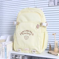 Թիկնապայուսակներ XIMI 6978063947447 JAPANESE INS STYLE ENGLISH EMBROIDERED BACKPACK (947447)