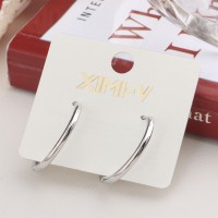 Womens jewelry and accessories XIMI 81004023 MINIMALIST PLAIN HOOP EARRINGS #07 (81004023)