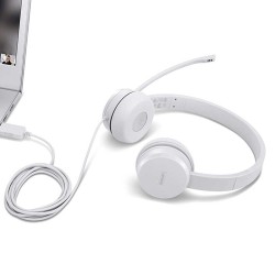 Наушник LENOVO 110 Stereo USB (White) (GXD1E71385)