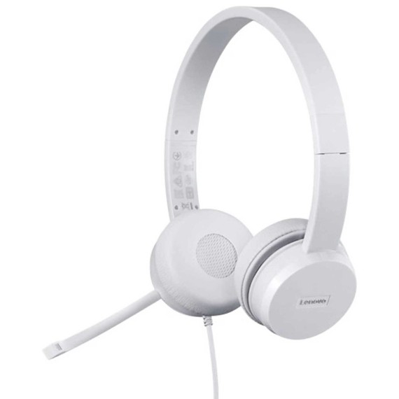 Наушник LENOVO 110 Stereo USB (White) (GXD1E71385)