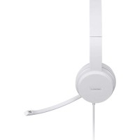 Headphone LENOVO 110 Stereo USB (White) (GXD1E71385)