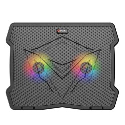 Cooling pad MEETION Gaming RGB 9-14 (Black) (MT-CP2020)