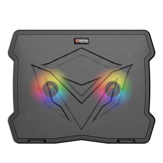 Охлаждающие подставки MEETION Gaming RGB 9-14 (Black) (MT-CP2020)