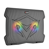 Cooling pad MEETION Gaming RGB 9-14 (Black) (MT-CP2020)