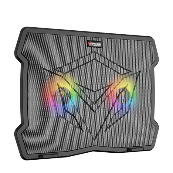 Охлаждающие подставки MEETION Gaming RGB 9-14 (Black) (MT-CP2020)