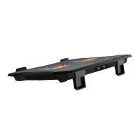 Cooling pad MEETION Gaming RGB 9-14 (Black) (MT-CP2020)