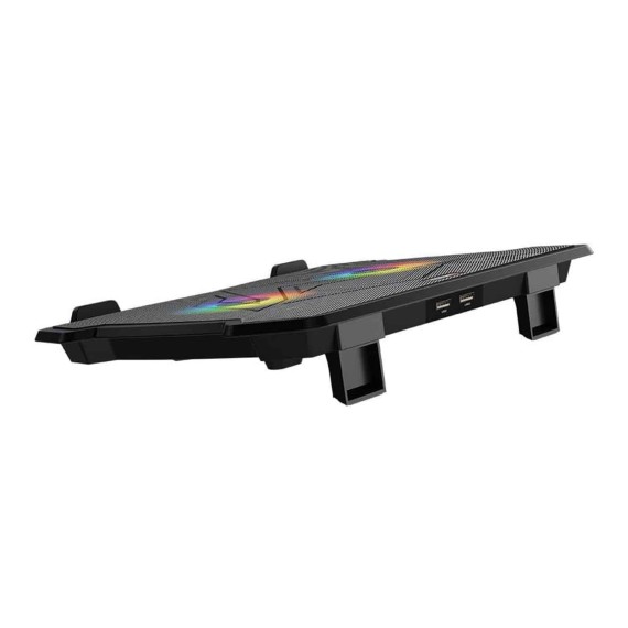 Охлаждающие подставки MEETION Gaming RGB 9-14 (Black) (MT-CP2020)