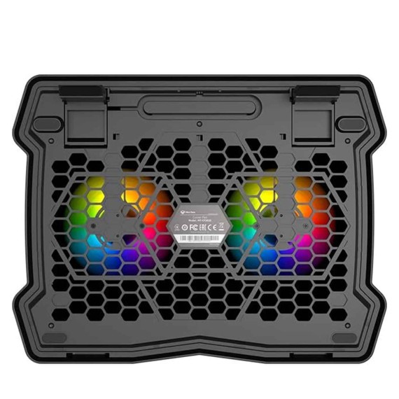 Охлаждающие подставки MEETION Gaming RGB 9-14 (Black) (MT-CP2020)