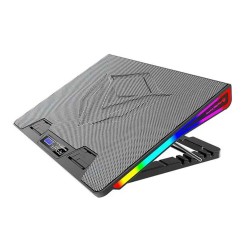 Cooling pad MEETION Gaming RGB 9-19 (Black) (MT-CP5050)