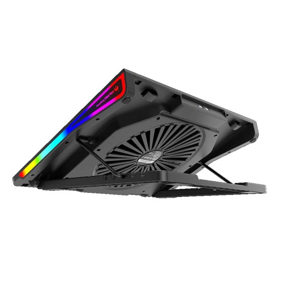 Охлаждающие подставки MEETION Gaming RGB 9-19 (Black) (MT-CP5050)