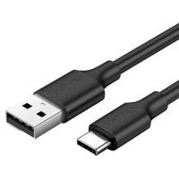 Cable UGREEN USB-A to Type-C Nickel plating 0.25m (BK) (60124)