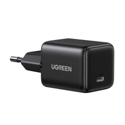 Power adapter UGREEN X512 20W USB-C GaN PD3.0 Fast Charger (Black) (55528)