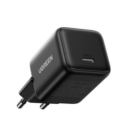 Power adapter UGREEN X512 20W USB-C GaN PD3.0 Fast Charger (Black) (55528)