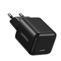 Power adapter UGREEN X512 20W USB-C GaN PD3.0 Fast Charger (Black) (55528)