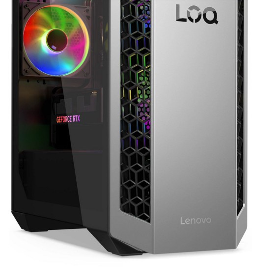 Компьютер LENOVO LOQ Tower 26ADR10 (R7-8745HX) 32GB 1TB RTX5060Ti-8GB (Luna Grey) (91DF000RKZ)