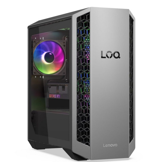 Компьютер LENOVO LOQ Tower 26ADR10 (R7-8745HX) 32GB 1TB RTX5060Ti-8GB (Luna Grey) (91DF000RKZ)