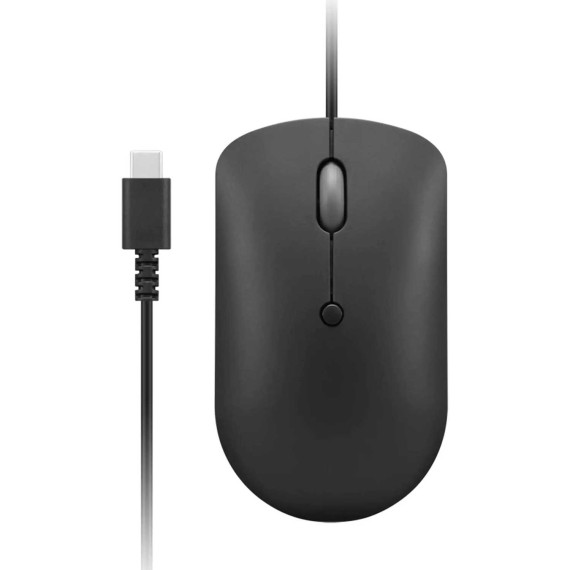 Компьютерные мыши LENOVO 400 USB-C Wired Compact Mouse (Black) (GY51D20875)