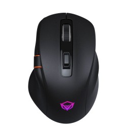 Компьютерные мыши MEETION Tri-Mode Wrls+BT Ergonomic Gaming (Black Orange) (GW32)