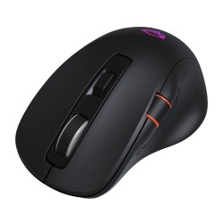 Компьютерные мыши MEETION Tri-Mode Wrls+BT Ergonomic Gaming (Black Orange) (GW32)