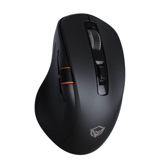 Компьютерные мыши MEETION Tri-Mode Wrls+BT Ergonomic Gaming (Black Orange) (GW32)