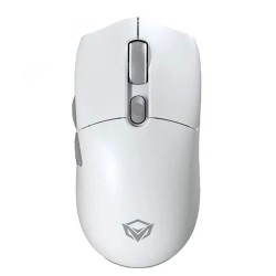 Компьютерные мыши MEETION Tri-Mode Wrls+BT Gaming (White Gray) (AIR GW33)