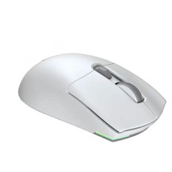 Компьютерные мыши MEETION Tri-Mode Wrls+BT Gaming (White Gray) (AIR GW33)