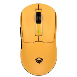 Компьютерные мыши MEETION Tri-Mode Wrls+BT RGB Gaming (Lemon Yellow) (Air GW24)