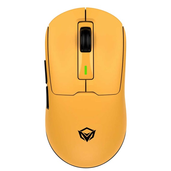 Mouse MEETION Tri-Mode Wrls+BT RGB Gaming (Lemon Yellow) (Air GW24)