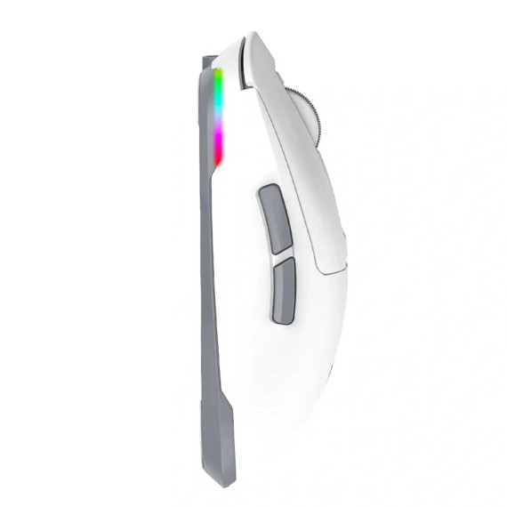 Компьютерные мыши MEETION Tri-Mode Wrls+BT RGB Gaming (Moonlight White) (Air GW24)