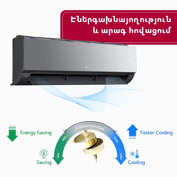 Кондиционер LG ARTCOOL A18CMH (T) 