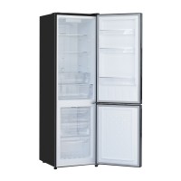 Refrigerator HOFFMANN HR252NFDF-BLACK-GLASS 
