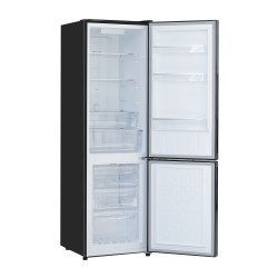 Refrigerator HOFFMANN HR252NFDF-BLACK-GLASS 