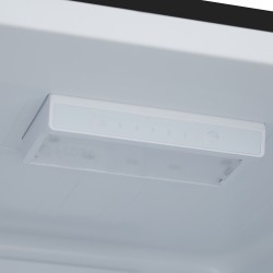Refrigerator HOFFMANN HR252NFDF-BLACK-GLASS 
