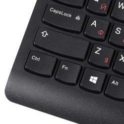 Keyboard LENOVO 300 USB Keyboard RU Layout (Black) (GX30M39684)