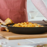 Frypan NAVA 10-205-009 ATLAS CAST IRON DOUBLE HANDLE 28CM 