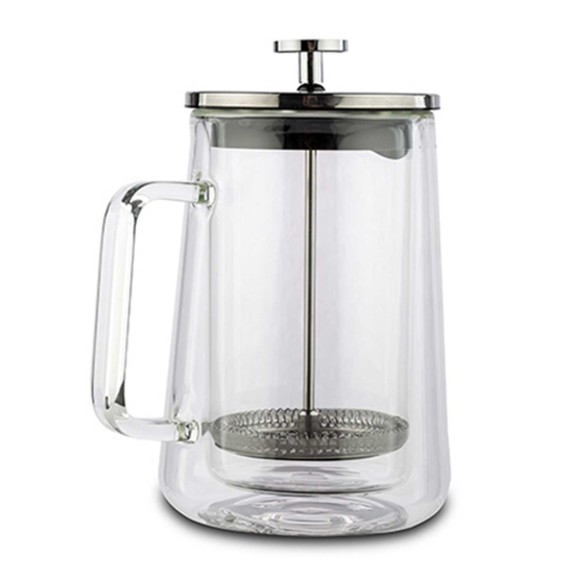 Թեյնիկներ/թեյի թրմիչներ NAVA 10-225-025 DOUBLE-WALL GLASS 1000ML 