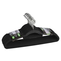 Hanger KESPER 16645 ANTI-SLIP COATING SET 25PC BLACK 