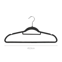 Hanger KESPER 16646 ANTI-SLIP COATING SET 25PC ANTHRACIDE 