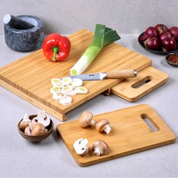 Chopping board KESPER 58360 BAMBOO SET 3PCS 