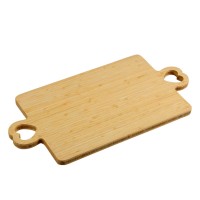 Chopping board KESPER 58497 BAMBOO WITH HEARD SHAPED HANDLE 50CM 