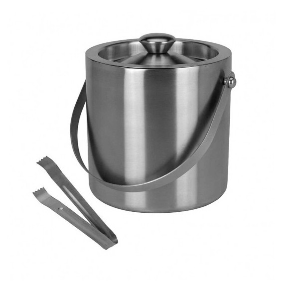 Аксессуары для льда KOOPMAN A12400310 ICE BUCKET WITH TONGS 15CM (028724)