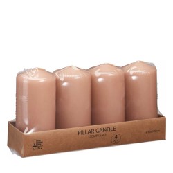 Свеча KOOPMAN CANDLES SET OF 4 IN CARAMEL (TL3100360)