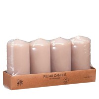 Свеча KOOPMAN CANDLES SET OF 4 IN SAND COLOU (TL3100350)