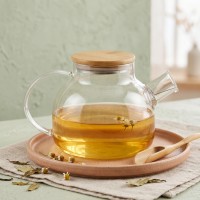 Kettles/tea makers RONG LIN WAH GW239A TEA POT BOROSILICATE W/BAMBOO COVER 1000ML 