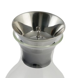 Pitcher RONG LIN WAH GW263-1 GLASS WITH COVER S.STEEL 1.5L 