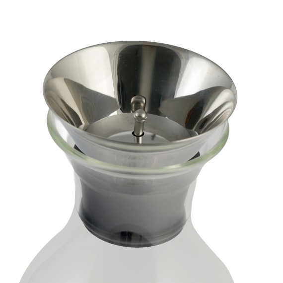 Pitcher RONG LIN WAH GW263-1 GLASS WITH COVER S.STEEL 1.5L 